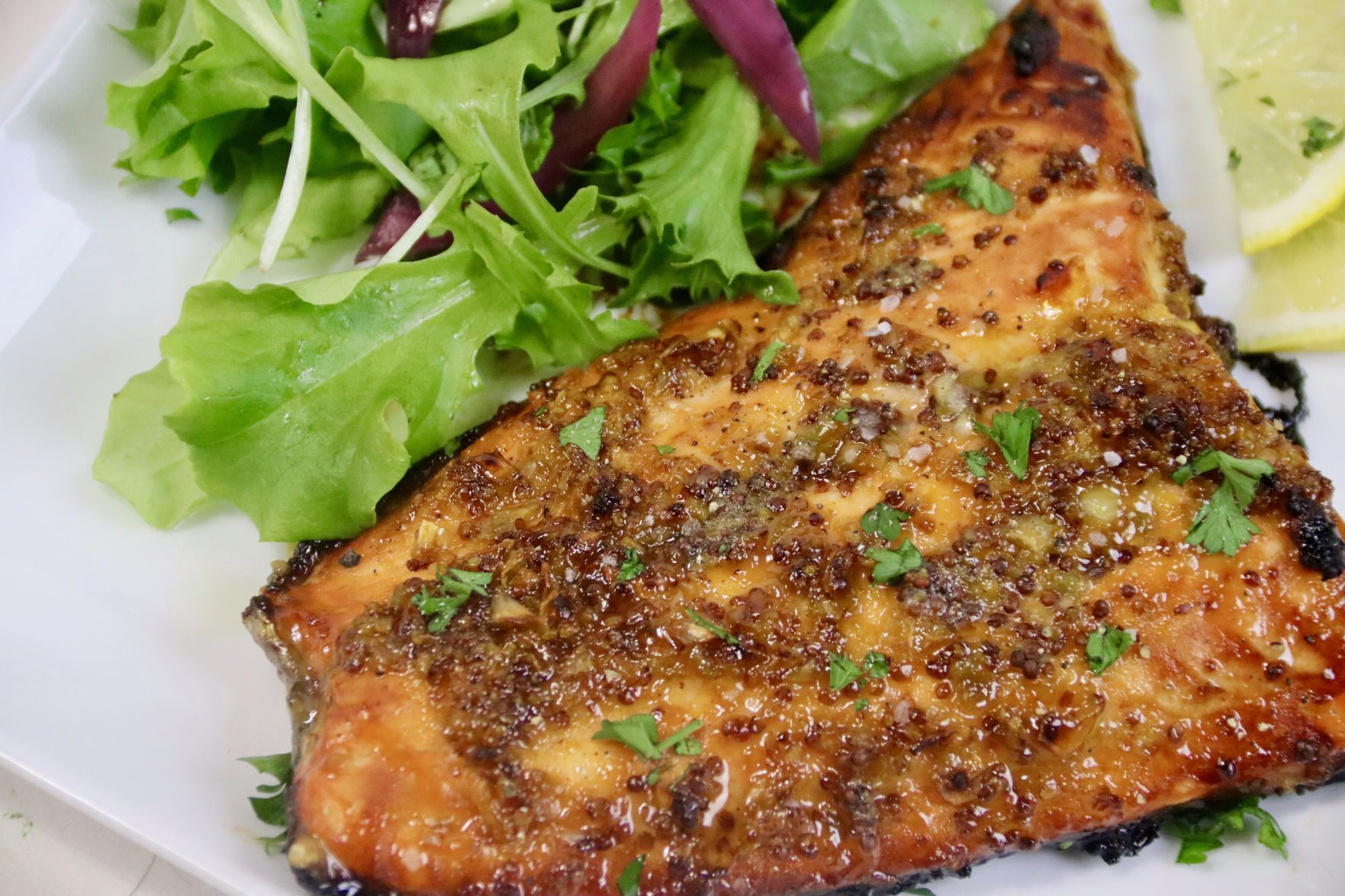 Honey Mustard Salmon